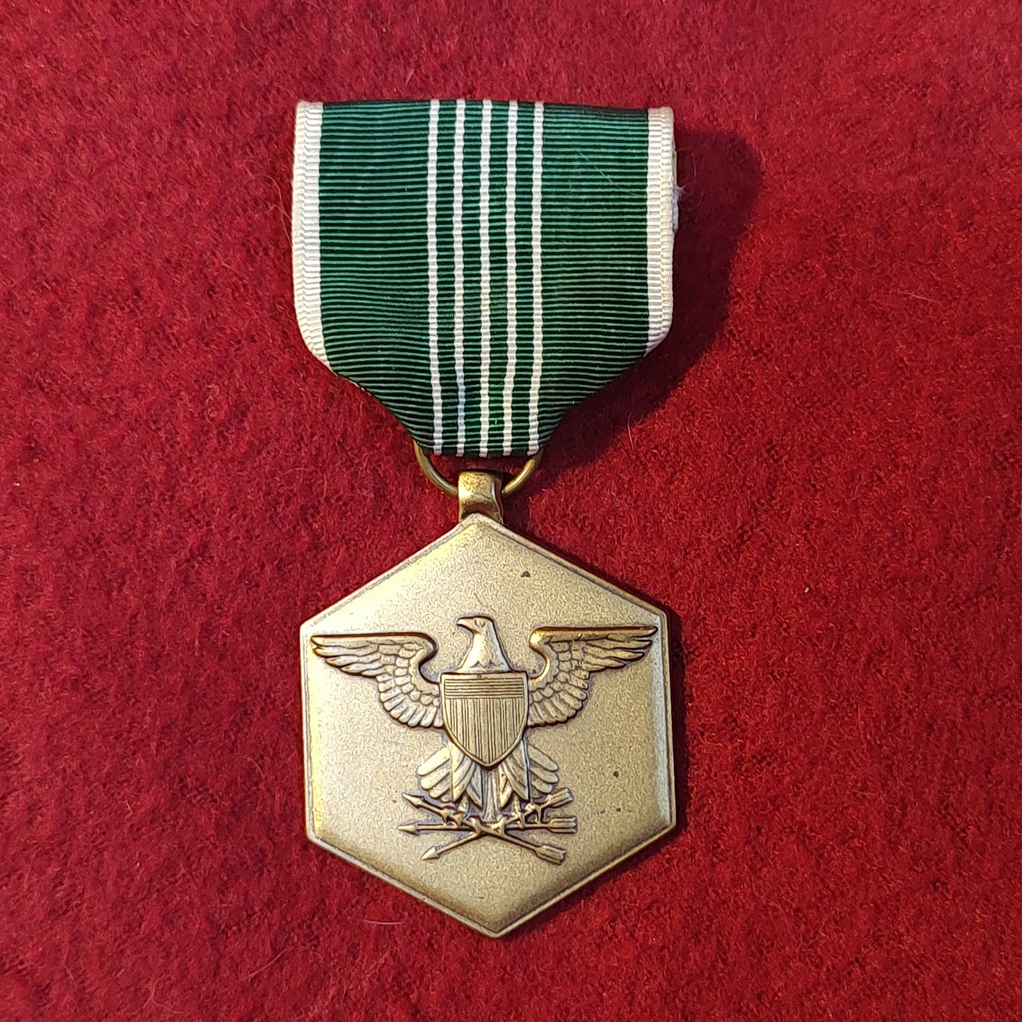 VINTAGE US Army MILITARY MERIT AWARD Full Size Medal (06o119)