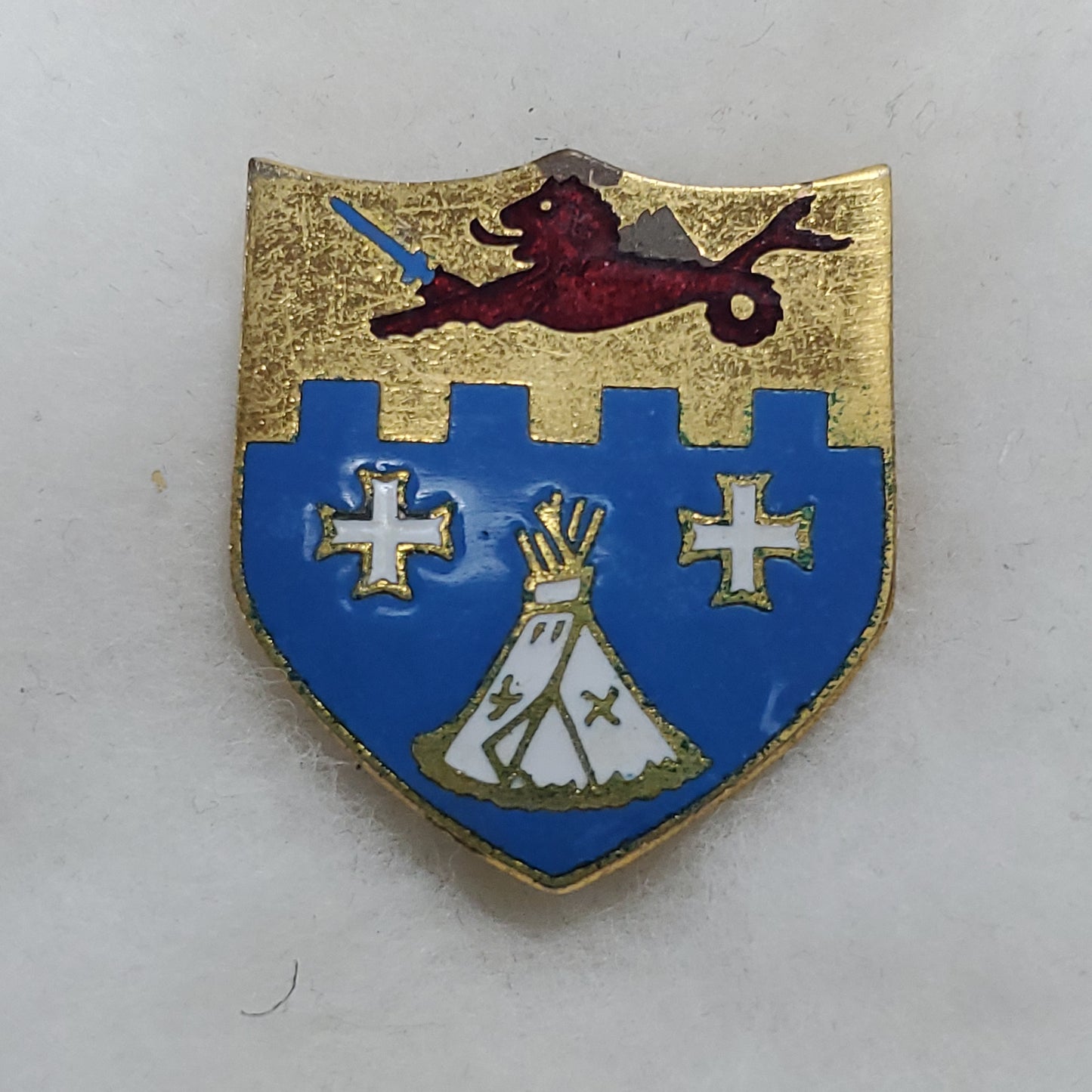 12th Infantry Regiment Pin (V9)