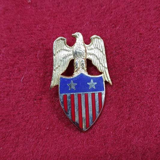 VINTAGE US Army AIDE TO MAJOR GENERAL Unit Crest Pin (02CR99)