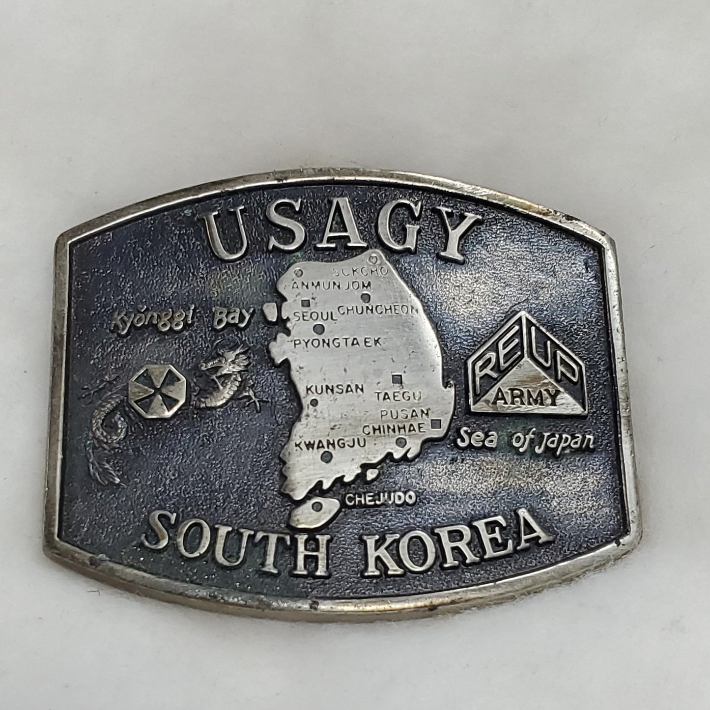 USAGY, South Korea Belt Buckle (P11JW15BX2)