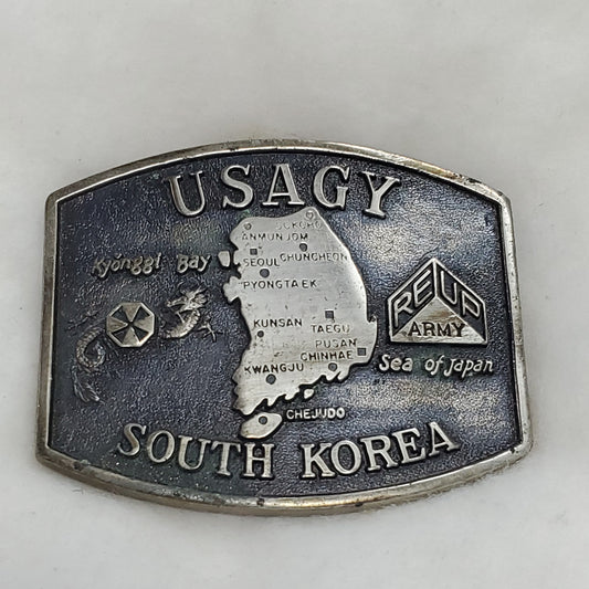 USAGY, South Korea Belt Buckle (P11JW15BX2)