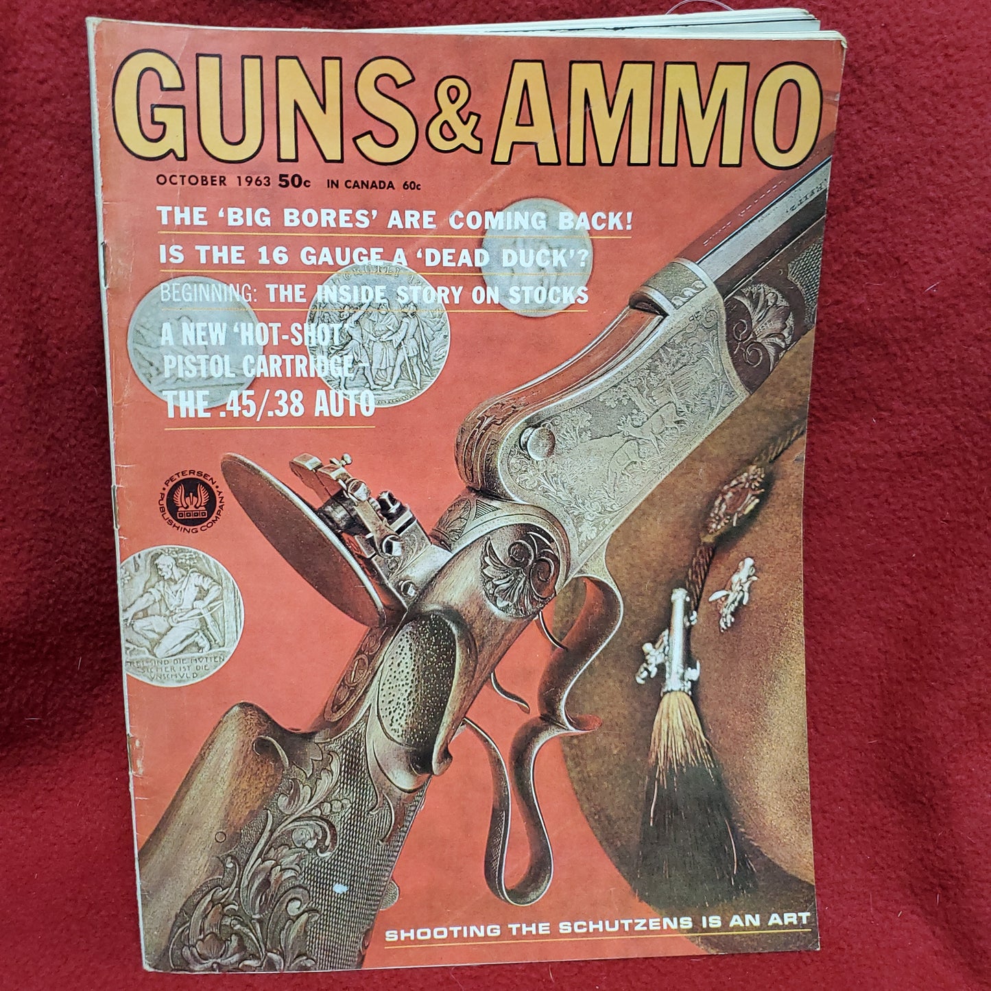 Vintage 1963 October Vol. 6 No. 10 GUNS & AMMO (27o)