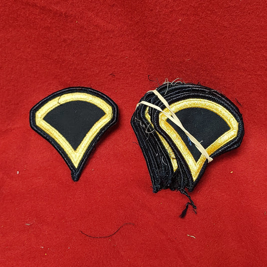 9 SETS VINTAGE Women's Dress Uniform PRIVATE FIRST CLASS (PFC) Dress Blue Sew On (13CR4)