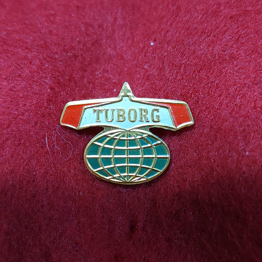 VINTAGE GRITTY MCDUFFS TUBORG BREWERY REAL ALE Pin (02CR160)