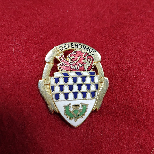 VINTAGE US Army 59th AIR DEFENSE Unit Crest Pin (02CR162)