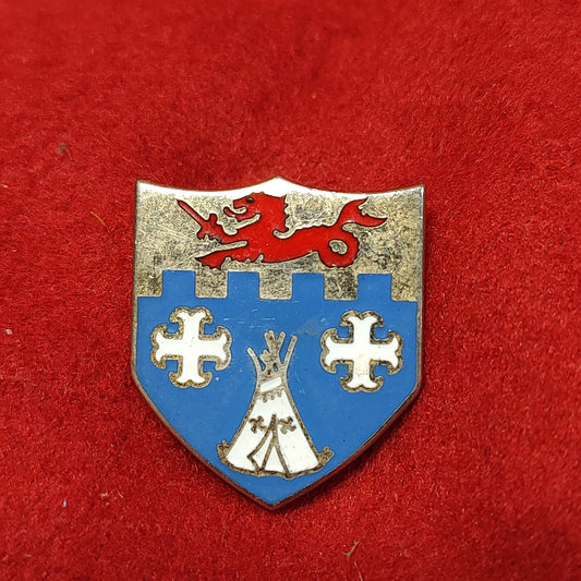 VINTAGE US Army 12th INFANTRY Unit Crest Pin (02CR183)
