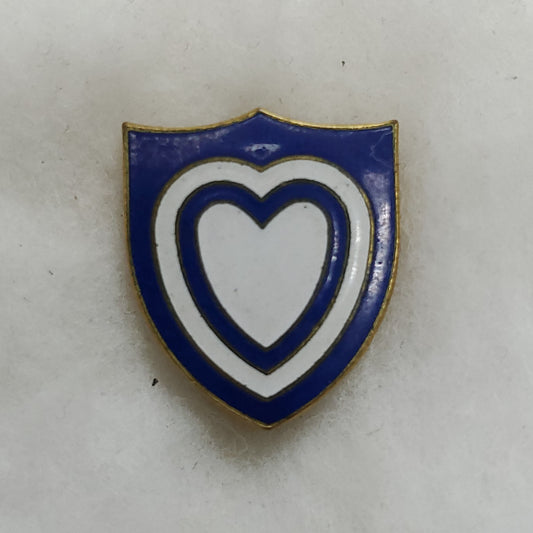 Vintage 24th Corps Unit Crest Pin (K13)