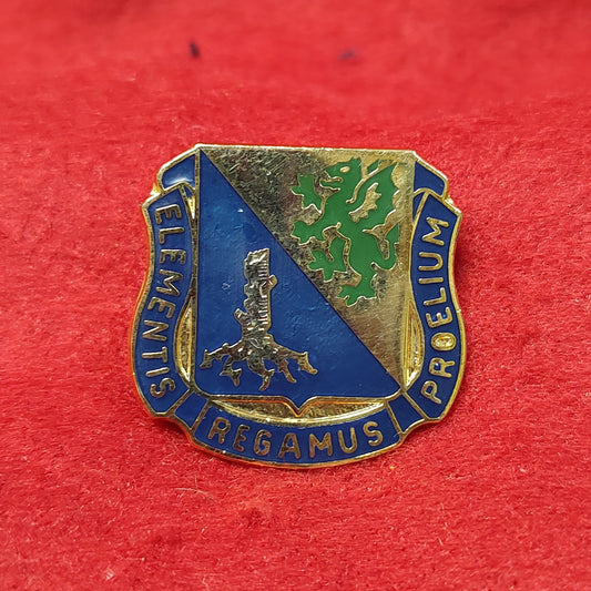 VINTAGE US Army CHEMICAL CORPS Unit Crest Pin (03CR19)