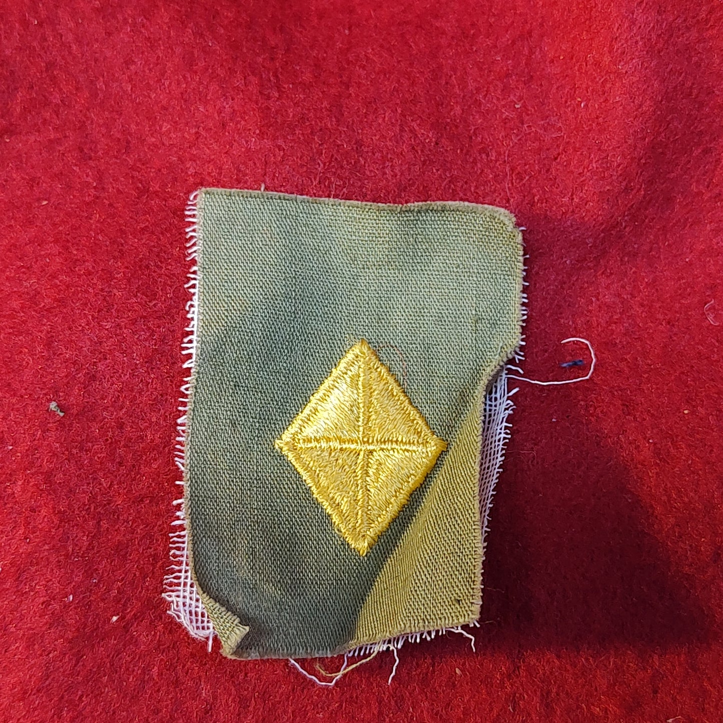 VINTAGE US Army ROTC CADET MAJOR RANK Sew On (15CR29)