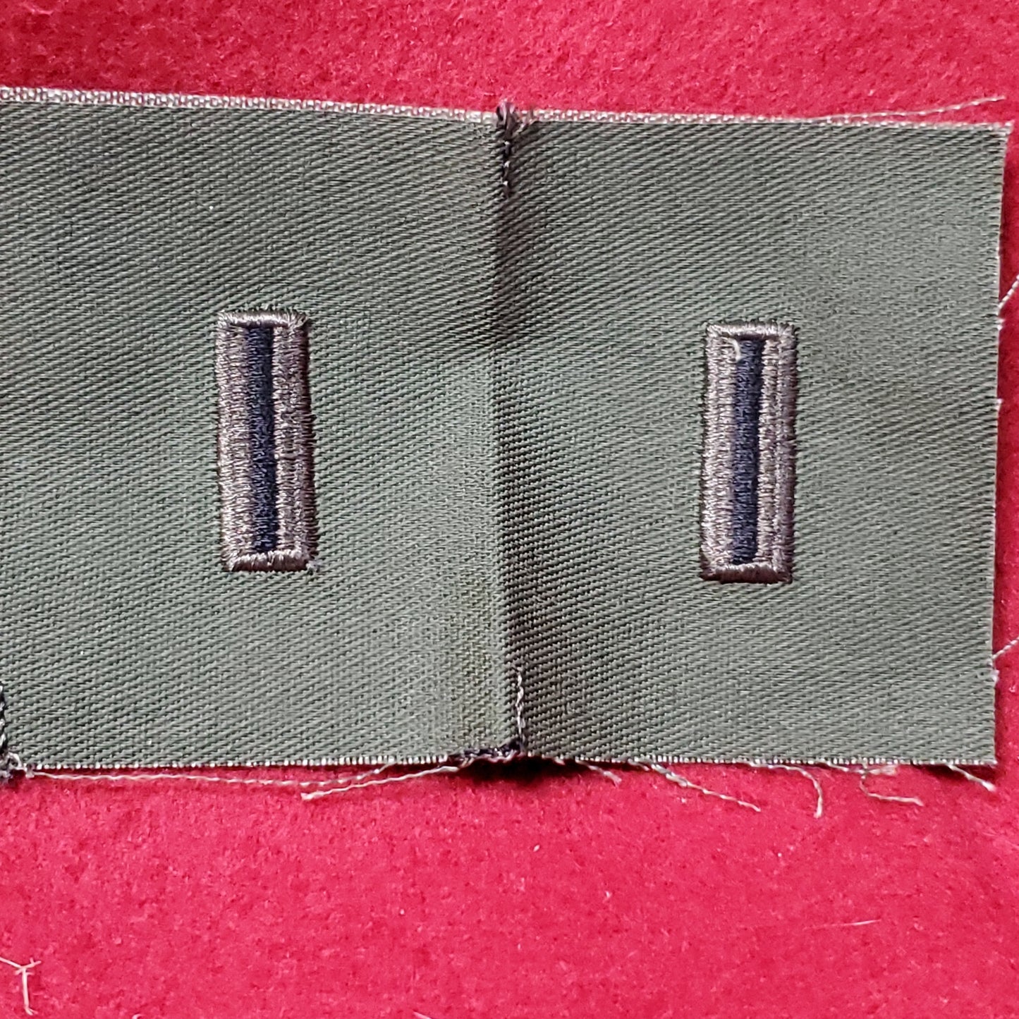 SET of US Army CW5 CHIEF WARRANT OFFICER 5 WO5 Rank Sew On OD Subdued Woodland BDU (bu02-wo4)