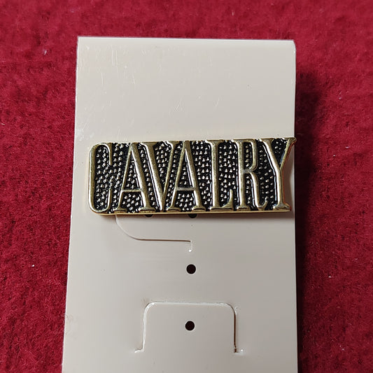 Vintage US Army CAVALRY Badge Pin
(19CR75)