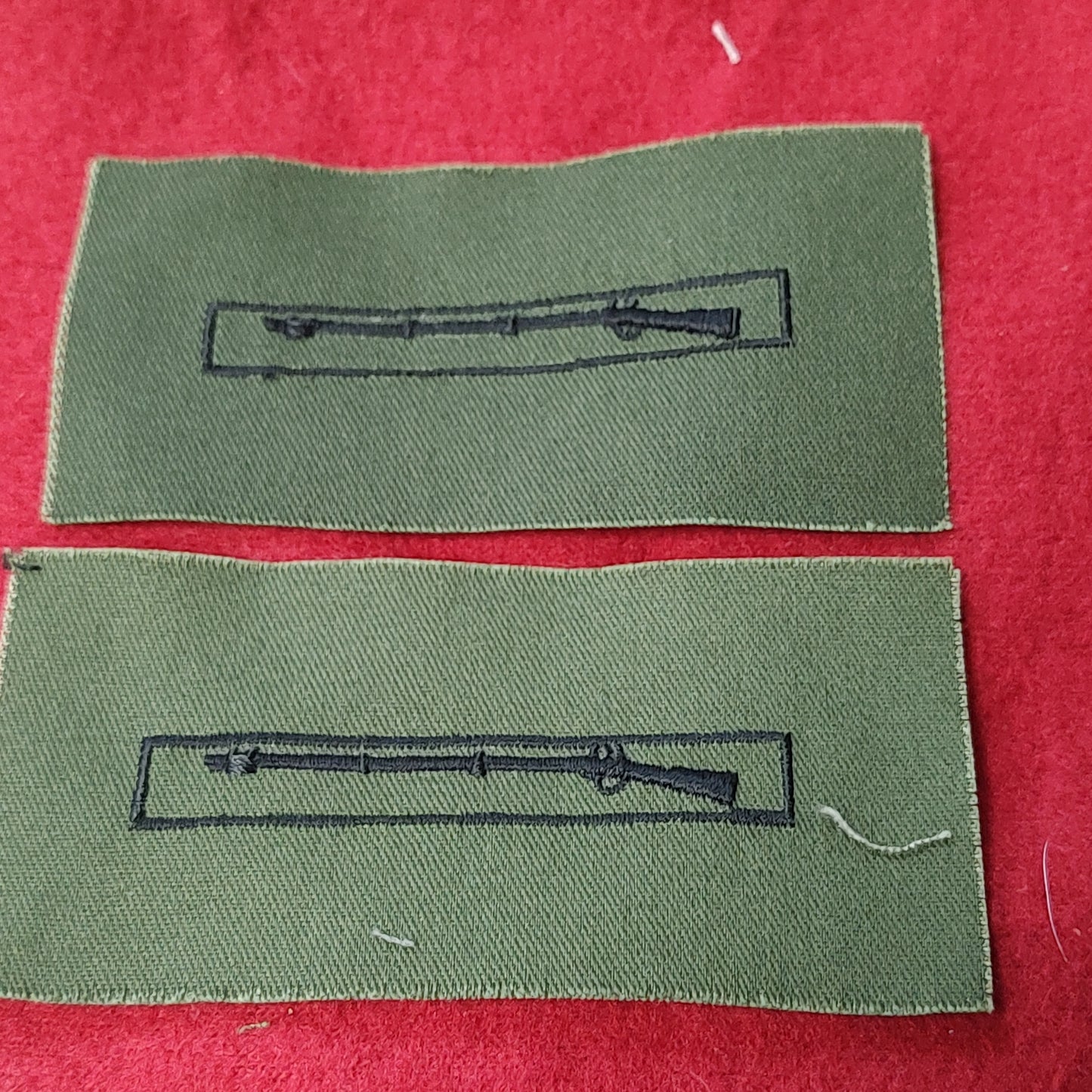 1 SET VINTAGE US Army EXPERT INFANTRYMAN Patch Sew On (25CR20)