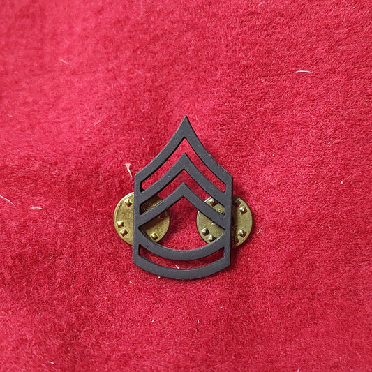 Pack of 10 US Army SFC SERGEANT FIEST CLASS RANK Badge/Pin (27CR2)