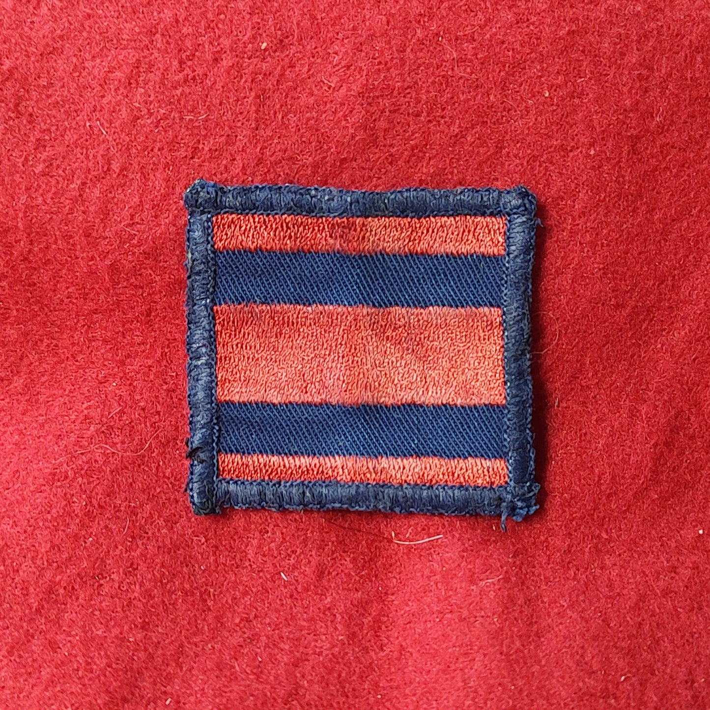 VINTAGE ROYAL ENGINEERS FLASH Badge Patch Sew On (28CR33)