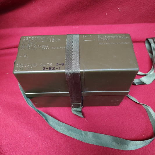 NOS US Army M256A1 Chemical Detector Kit Complete in Box (14cc) cb11-