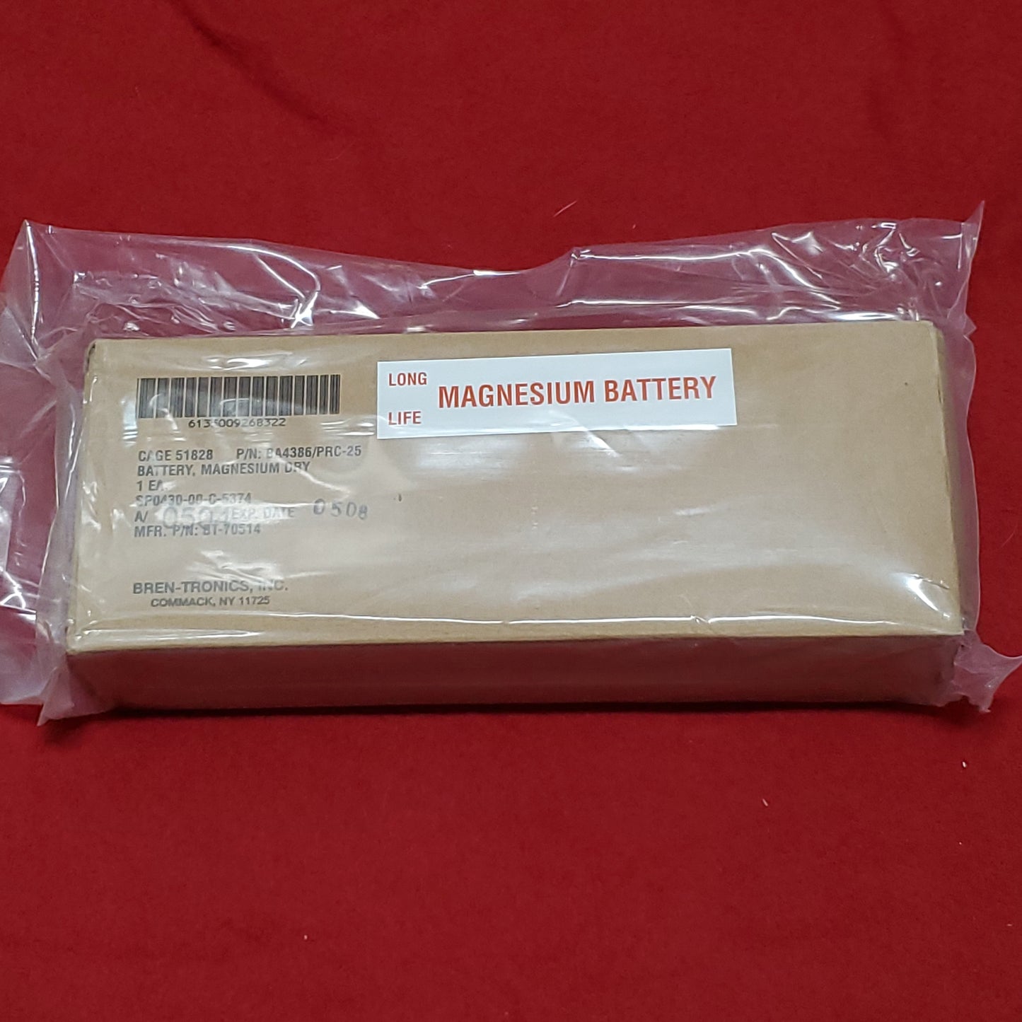 US Army Bren-Tronics BA4386 PRC-25 Magnesium Dry Battery (PRC25)