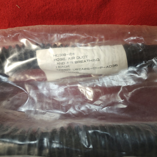 US Army M1016 Air Breathing Duct Hose HC318-24 (03S CBRN3 ac06-21)