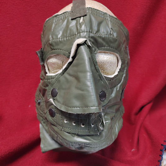 US Army Arctic Cold Weather Face Mask Good Conditions(07o db07-12)