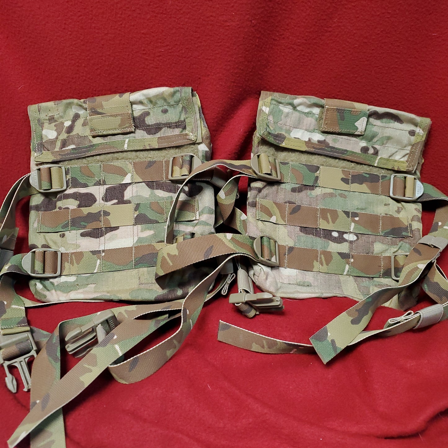NOS Set of EAGLE INDUSTRIES Dual Use Side Plate Pouch Multicam OCP (36cr- ca4-MAY106)