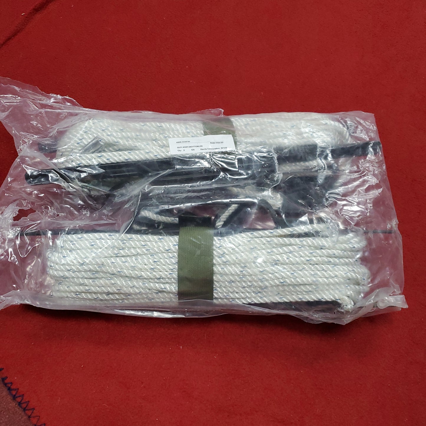 '- 2pk - Harris RFCD Guy Assembly Bottom OD 6906-3420-02 (BA04-6)