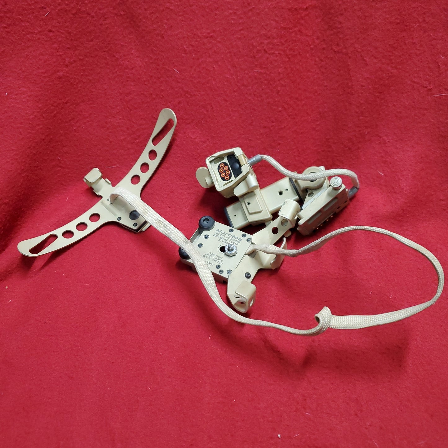 Norotos ENVG Night Vision Helmet Mount Shroud Wire AN/PSQ-20 (15g bar ac04-25)