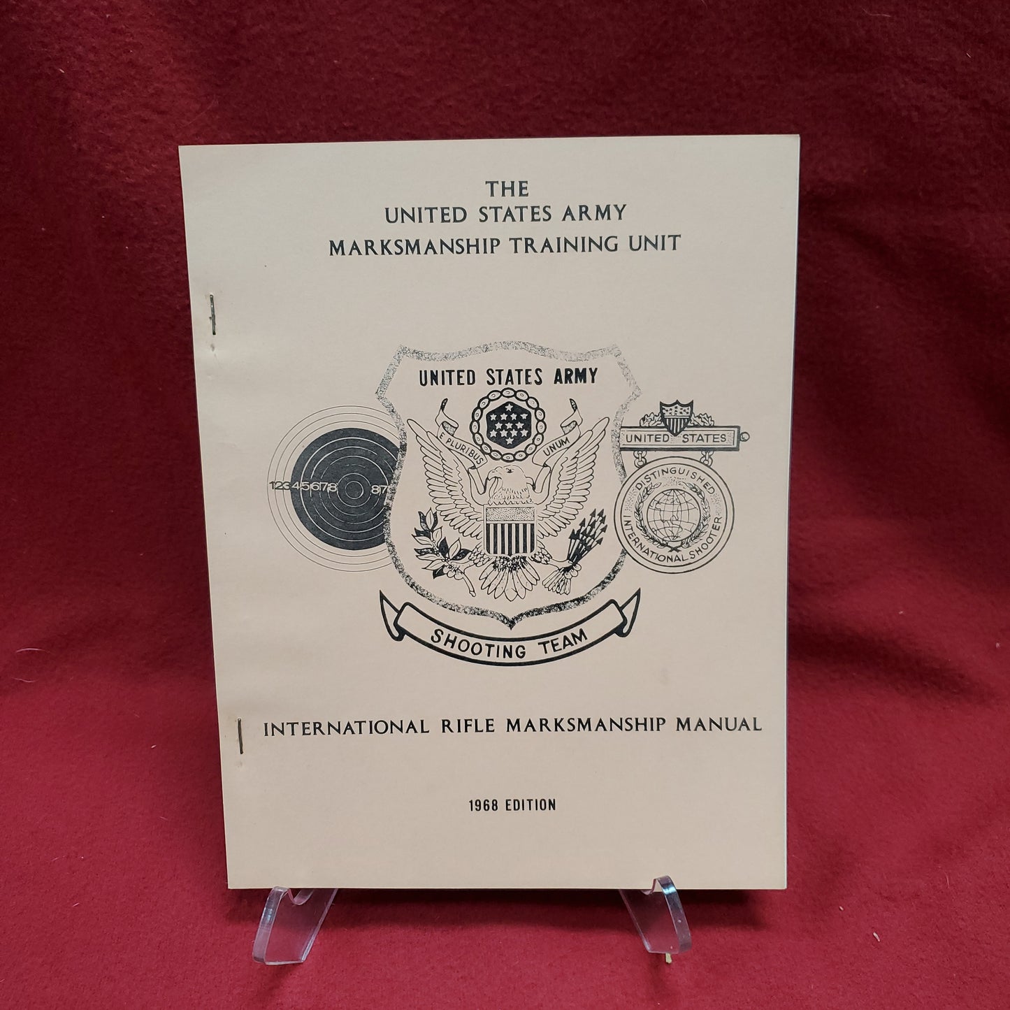 Book: US Army 1968 Edition International Rifle Marksmanship Manual (maunal)