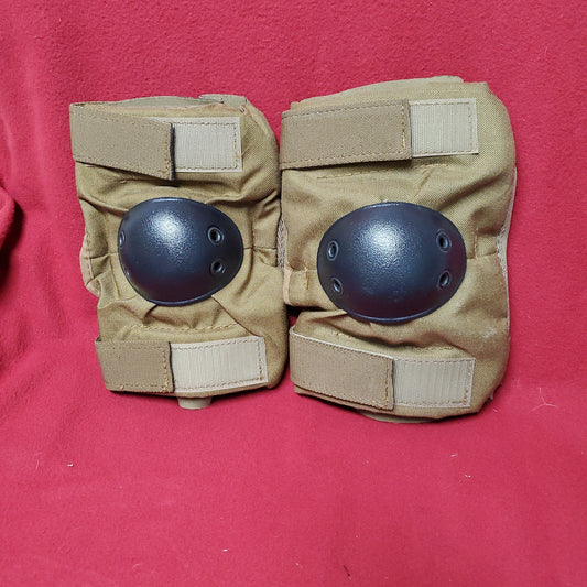 Unused New - Set of Bijan's US Army Medium Coyote Elbow Pads *USA MADE* (BB04-1gp13)