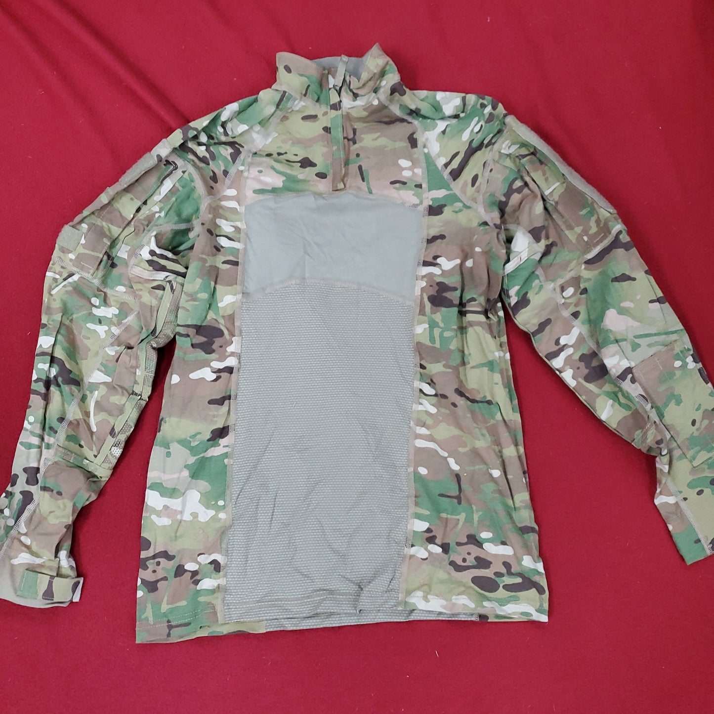 NEW - Large 1/4 Quarter Zip Type 2 Combat OCP Multicam FRAC Top Shirt (da06-25feb21)