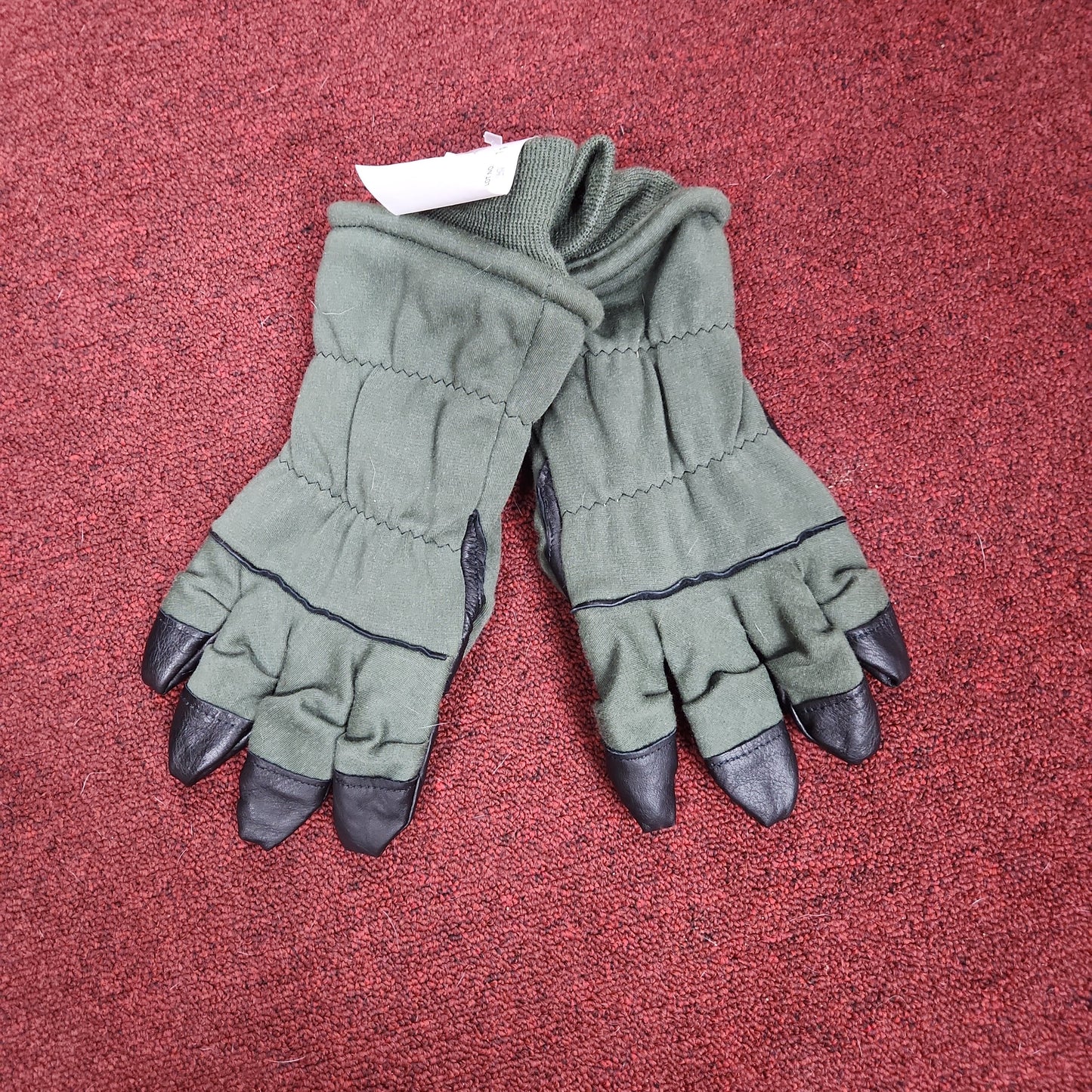 US Army Men's Medium (9) HAU-15/P Flyer's Intermediate Cold Weather Gloves (ca07-G376)