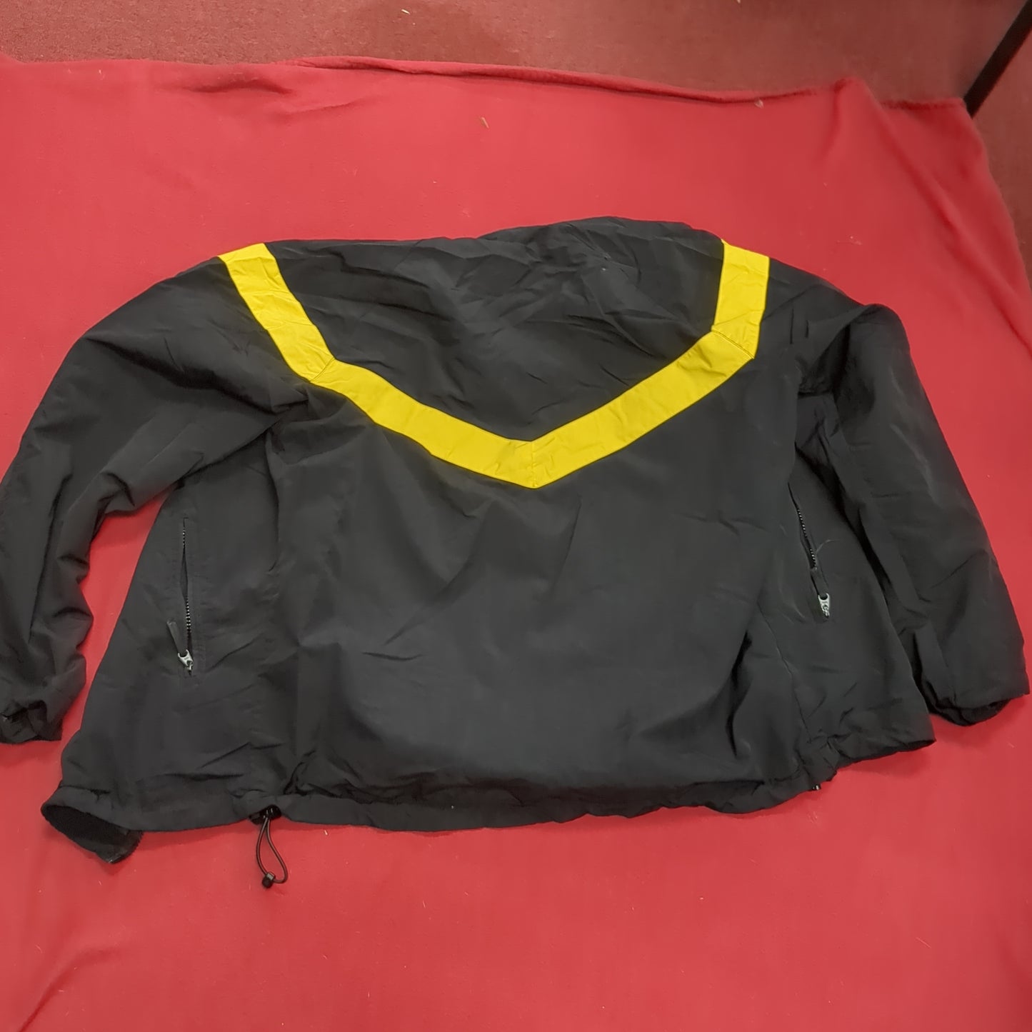 SET of APFU Medium Long Jacket Pants Black Gold Cold Weather PT (fb07-MH637)