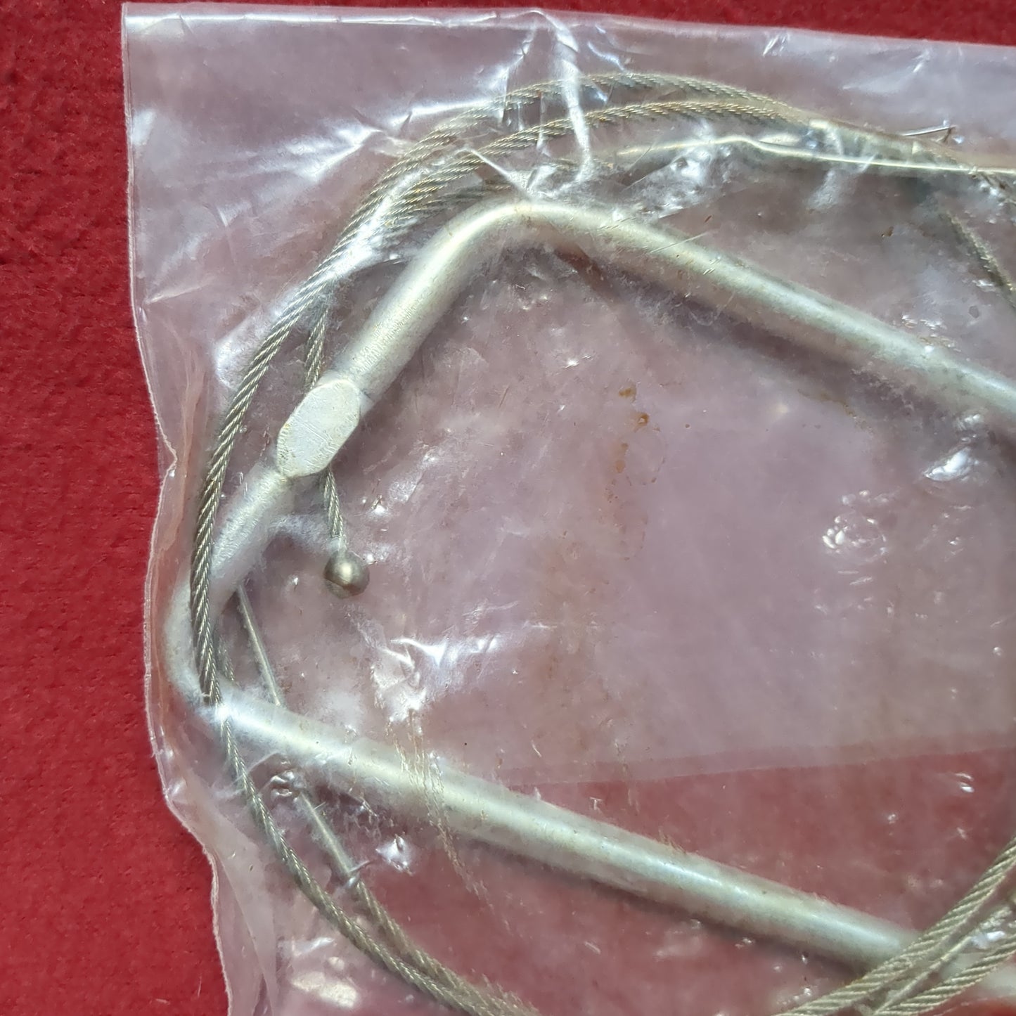 Vietnam Era Parachute Rip Cord Excellent Condition (01g 06cc- ca9-MH646)