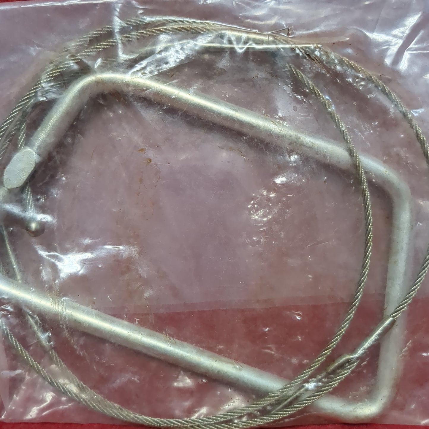 Vietnam Era Parachute Rip Cord Excellent Condition (01g 06cc- ca9-MH646)