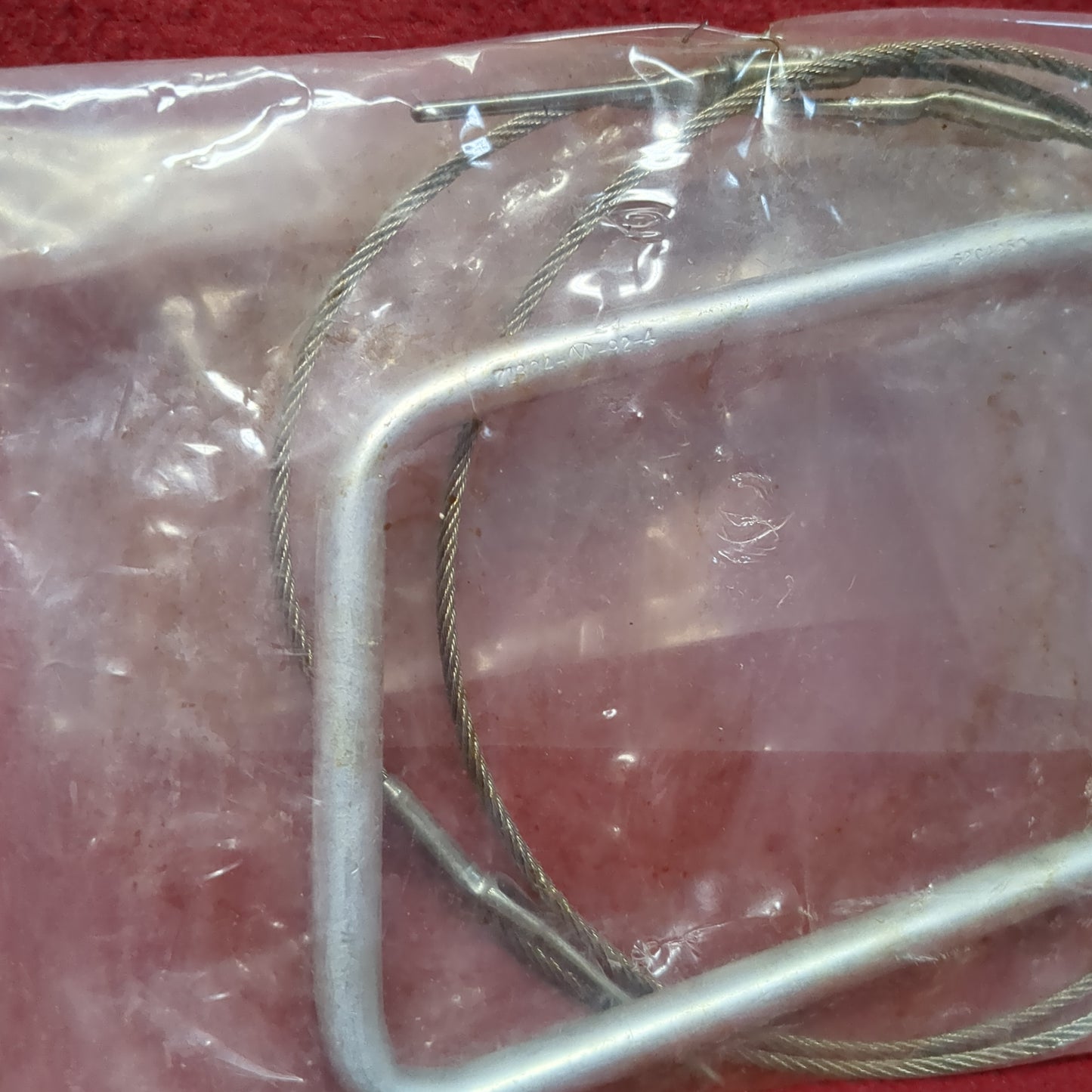 Vietnam Era Parachute Rip Cord Excellent Condition (01g 06cc- ca9-MH646)
