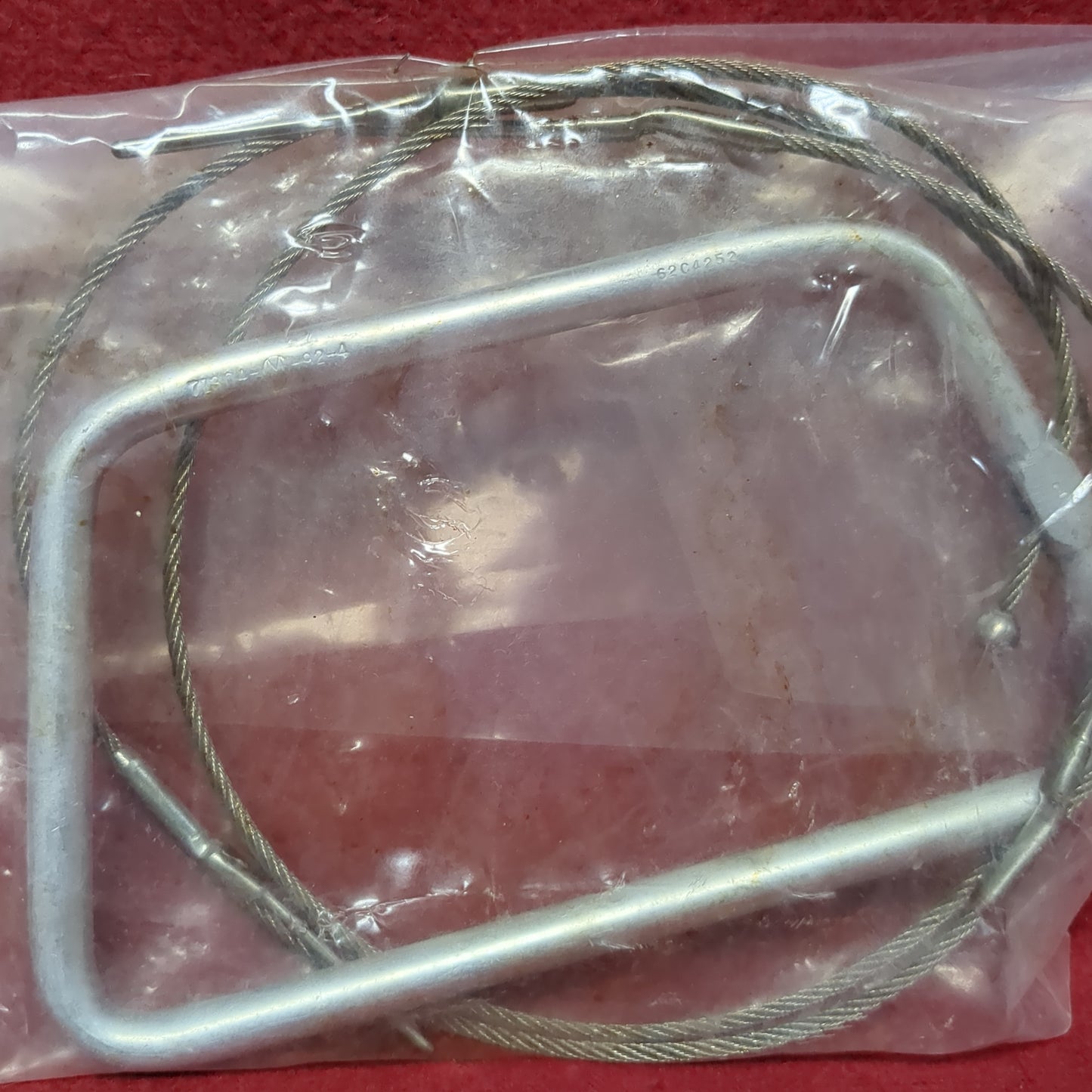 Vietnam Era Parachute Rip Cord Excellent Condition (01g 06cc- ca9-MH646)