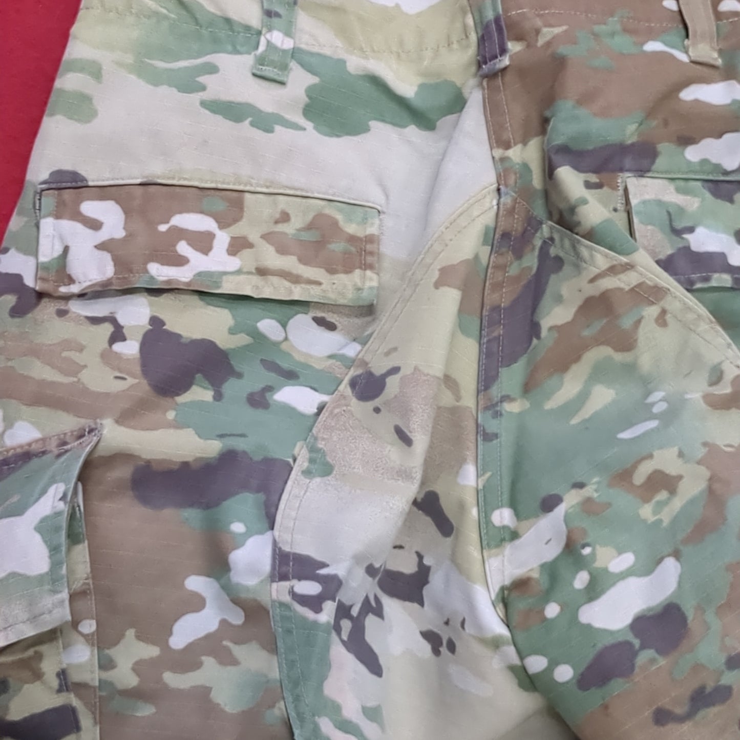 SET of US Army Medium Regular (MR)Top/Pants (MS) Traditional OCP Uniform Top Pants Air Force Used (fc07-MH667)