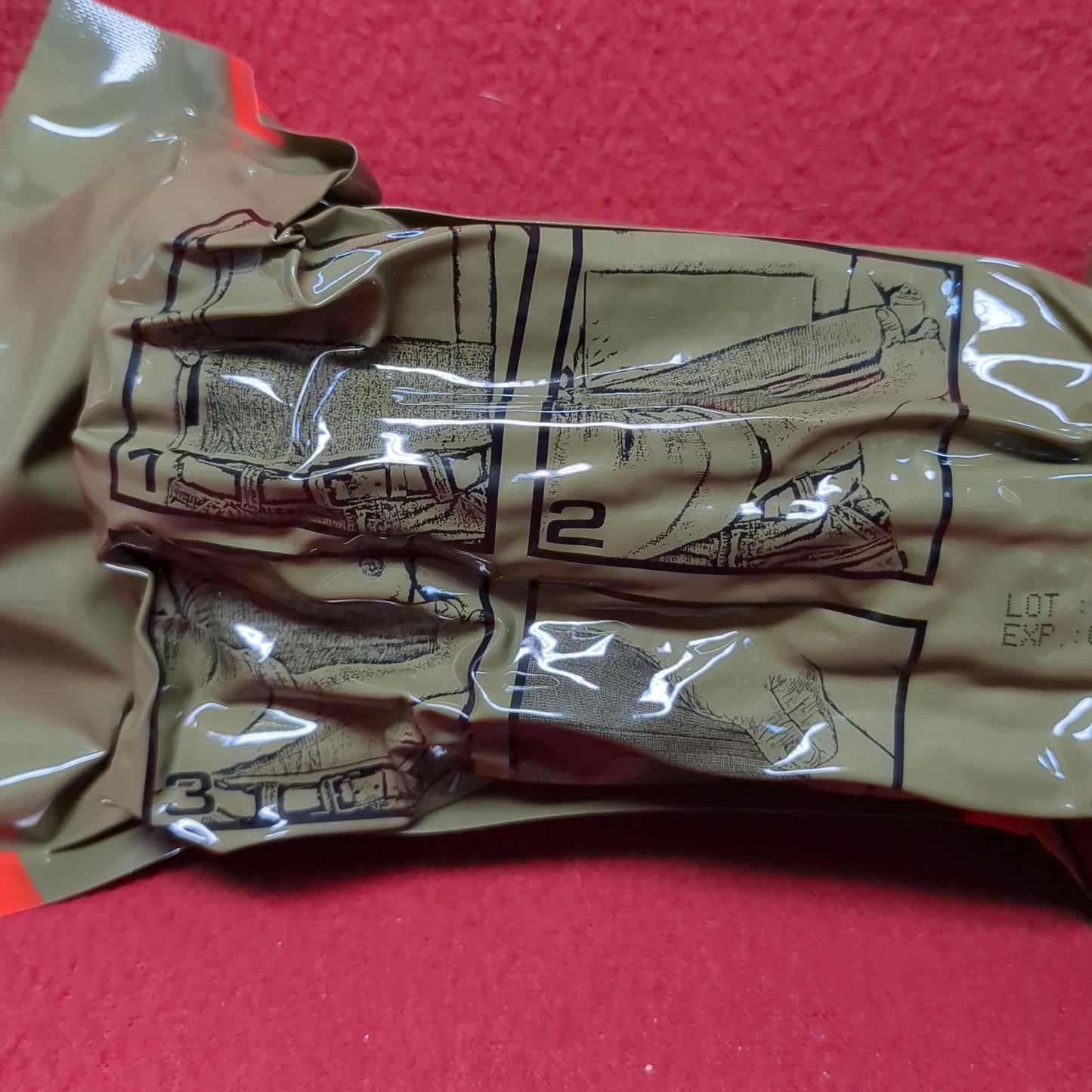 2 PACK - NAR Emergency Trauma Dressing Abdomimal 6"x12"x12"x70" Exp June-2023 (fb04-)