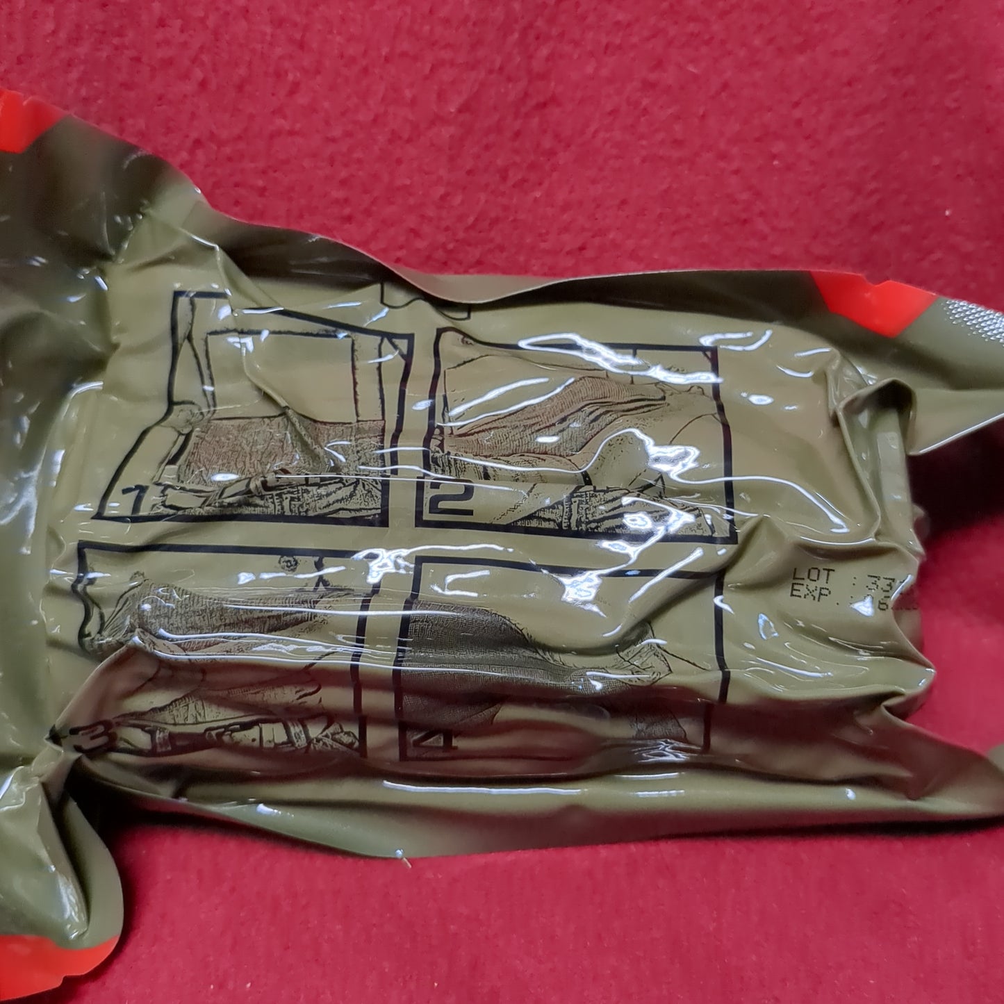 2 PACK - NAR Emergency Trauma Dressing Abdomimal 6"x12"x12"x70" Exp June-2023 (fb04-)