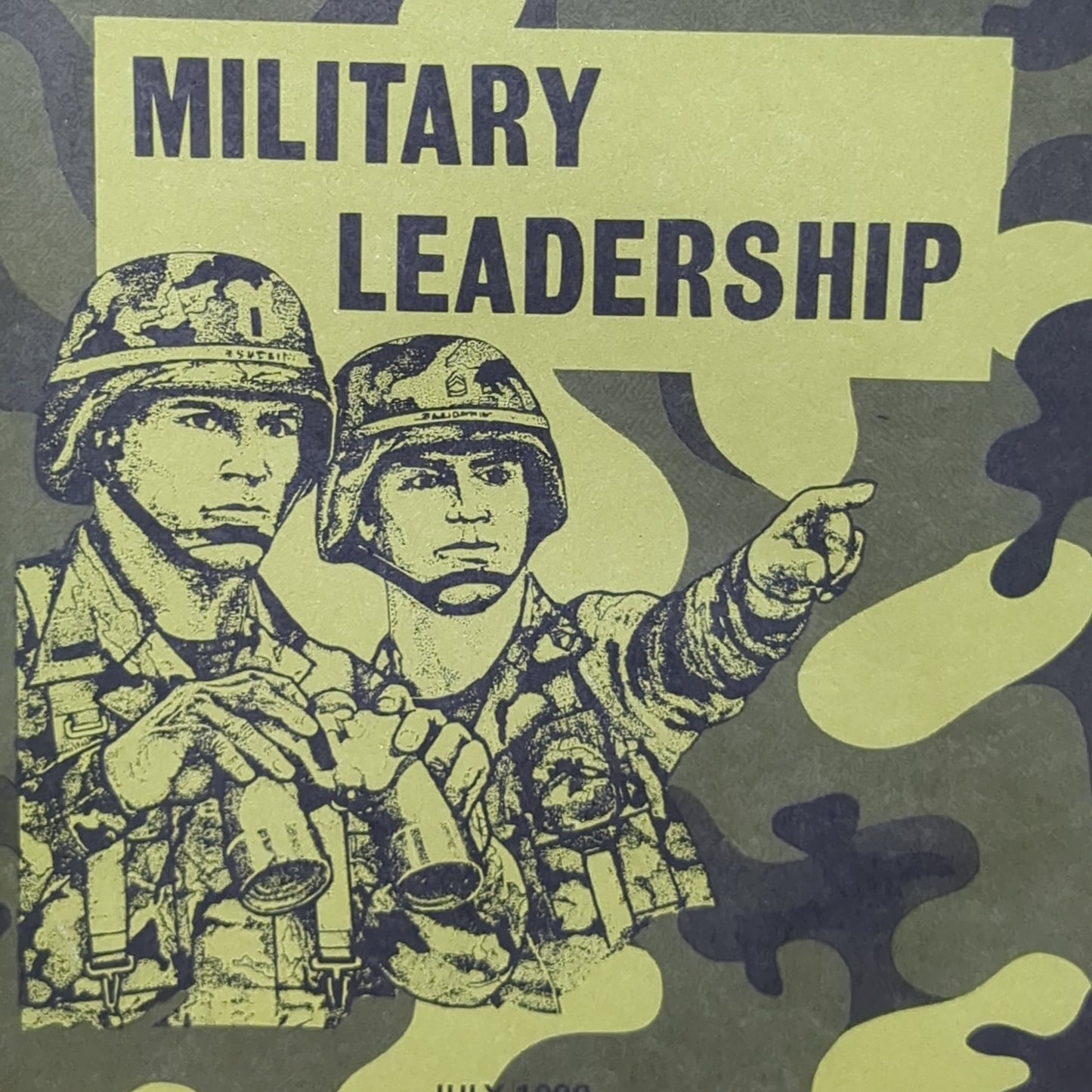 BOOK: July 1990 Military Leadership FM 22-100 Field Manual (manual-APR1)