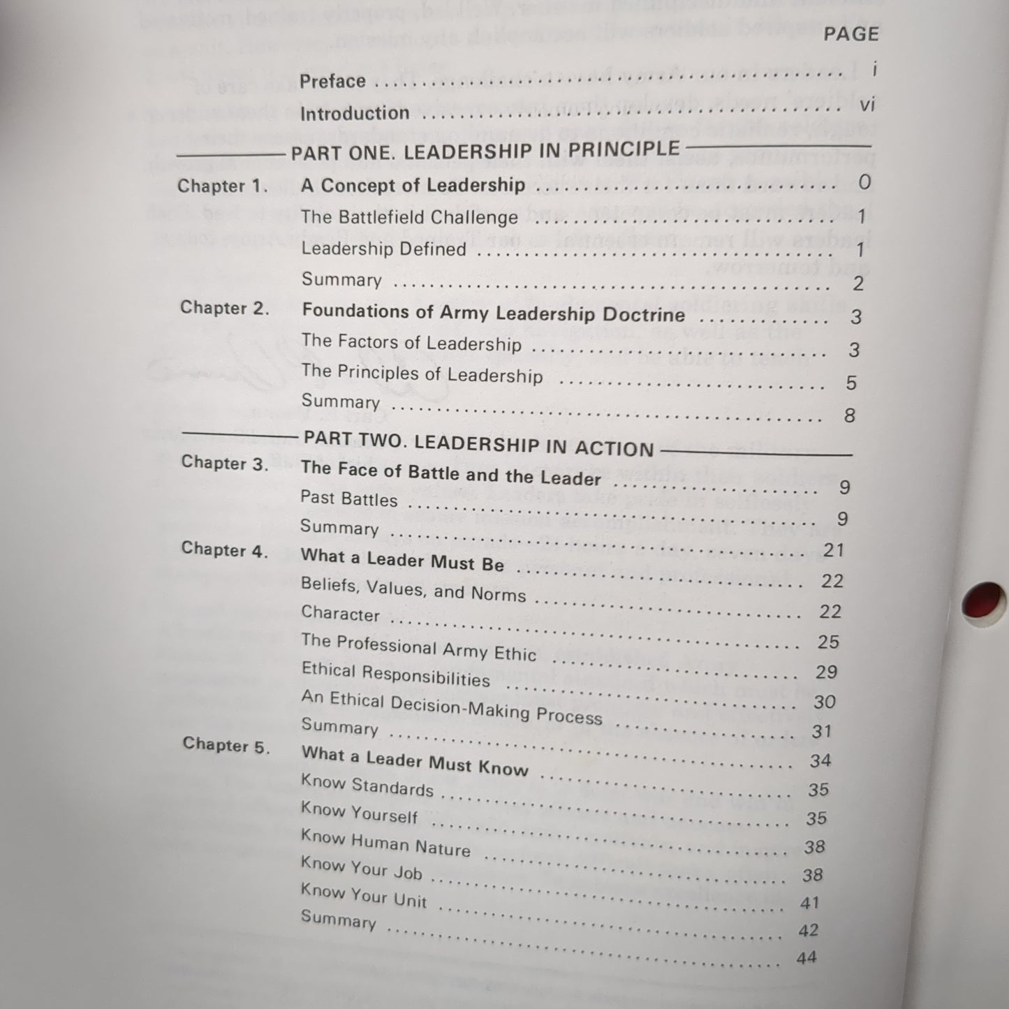 BOOK: July 1990 Military Leadership FM 22-100 Field Manual (manual-APR1)
