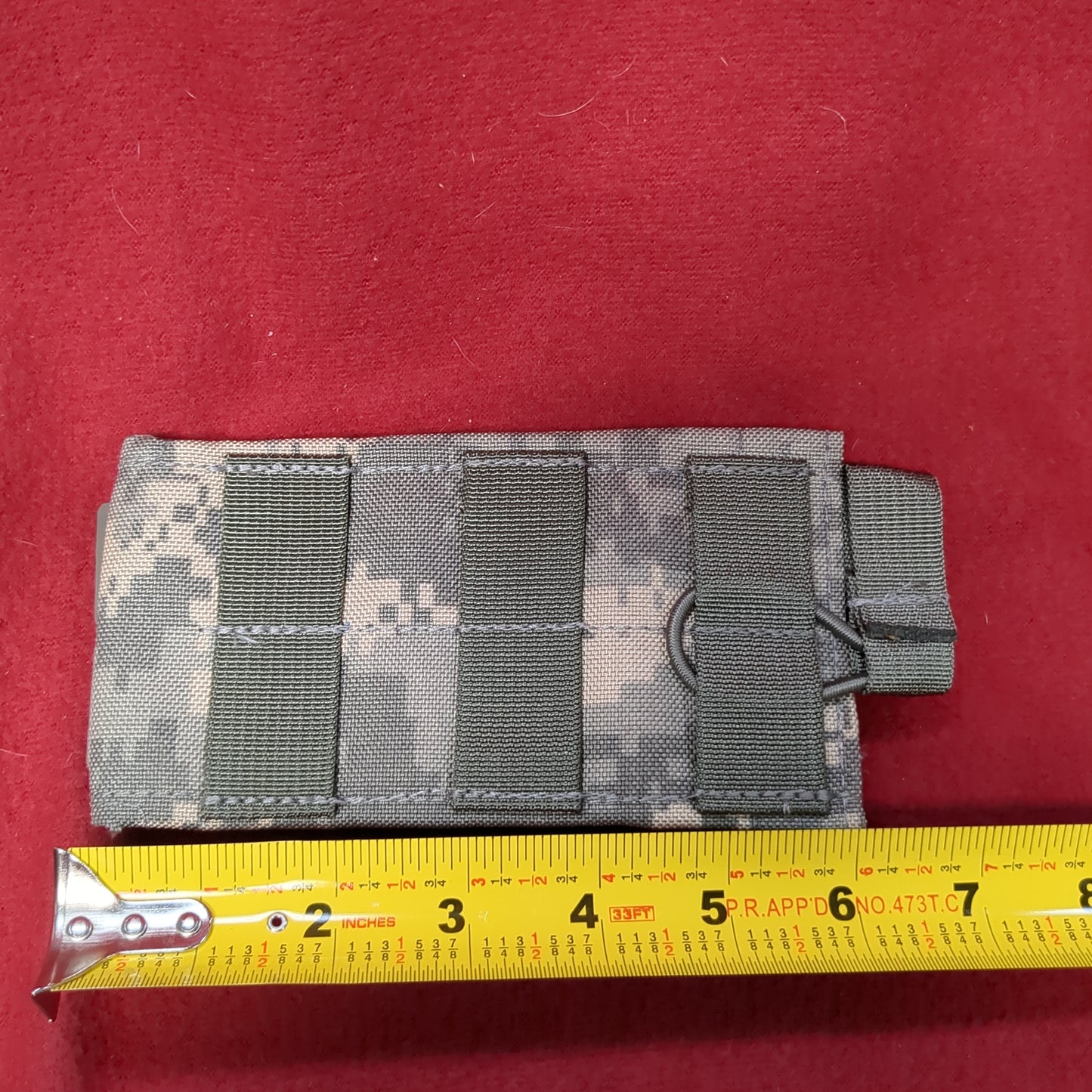 US Army Taxtical Taylor Pouch UCP ACU Molle II W/Malice clips Excellent Condition (fb12-APR6)