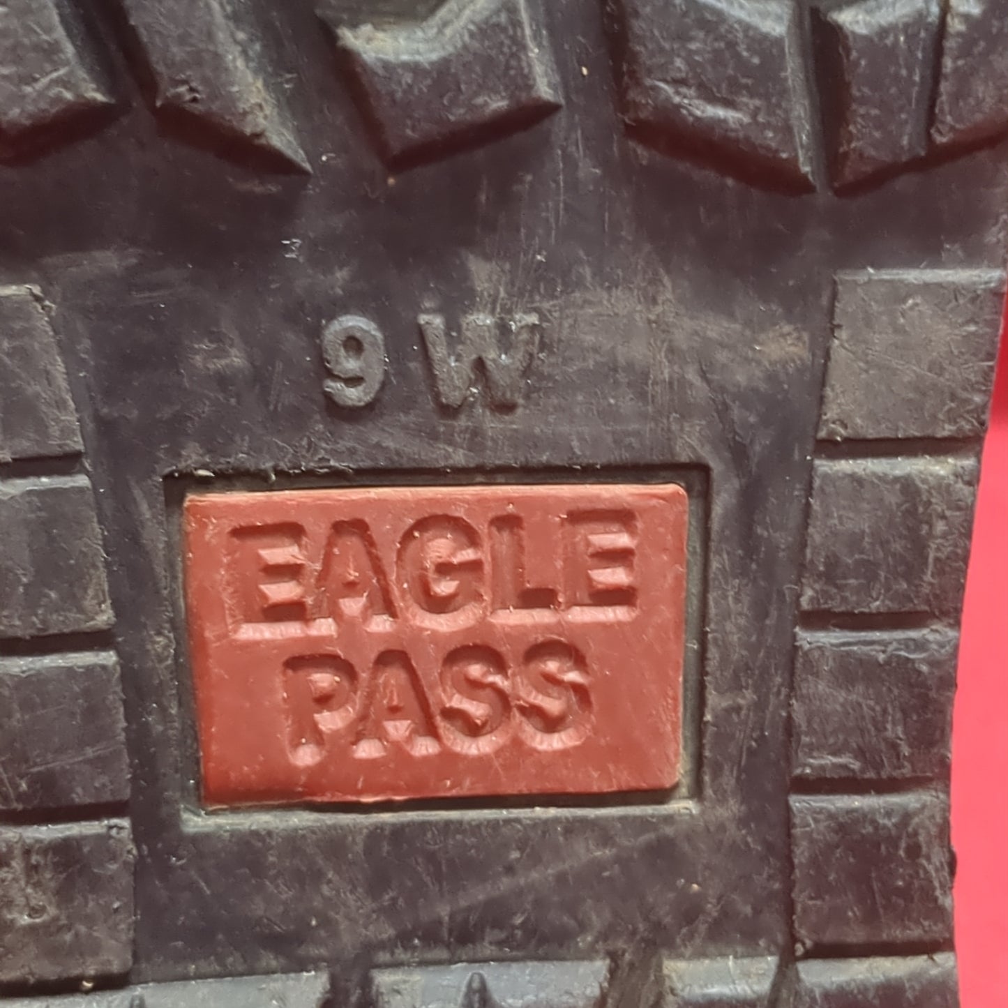 Eagle Pass 9W Regular Black Leather Boots (BA10-APR75)