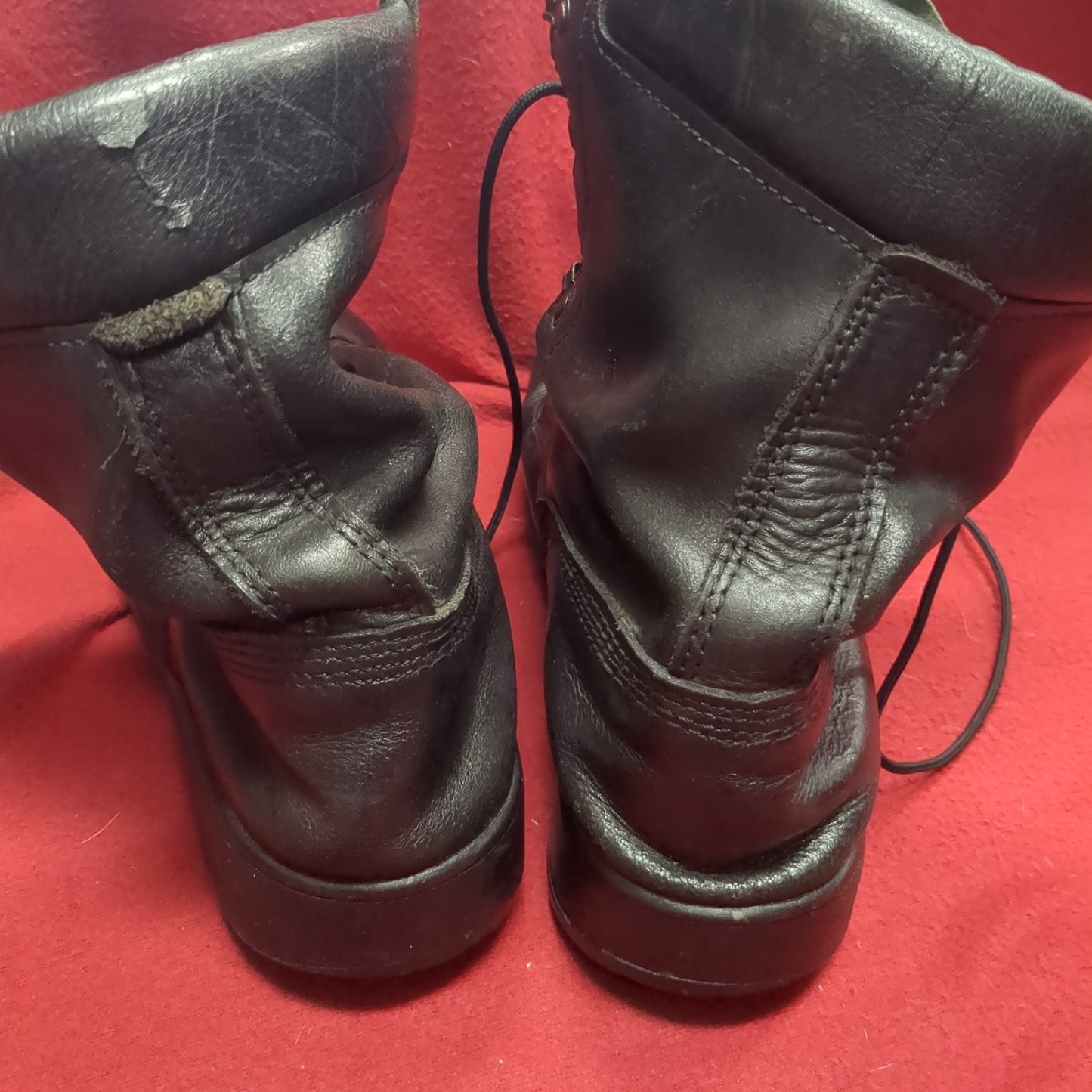 Eagle Pass 9W Regular Black Leather Boots (BA10-APR75)