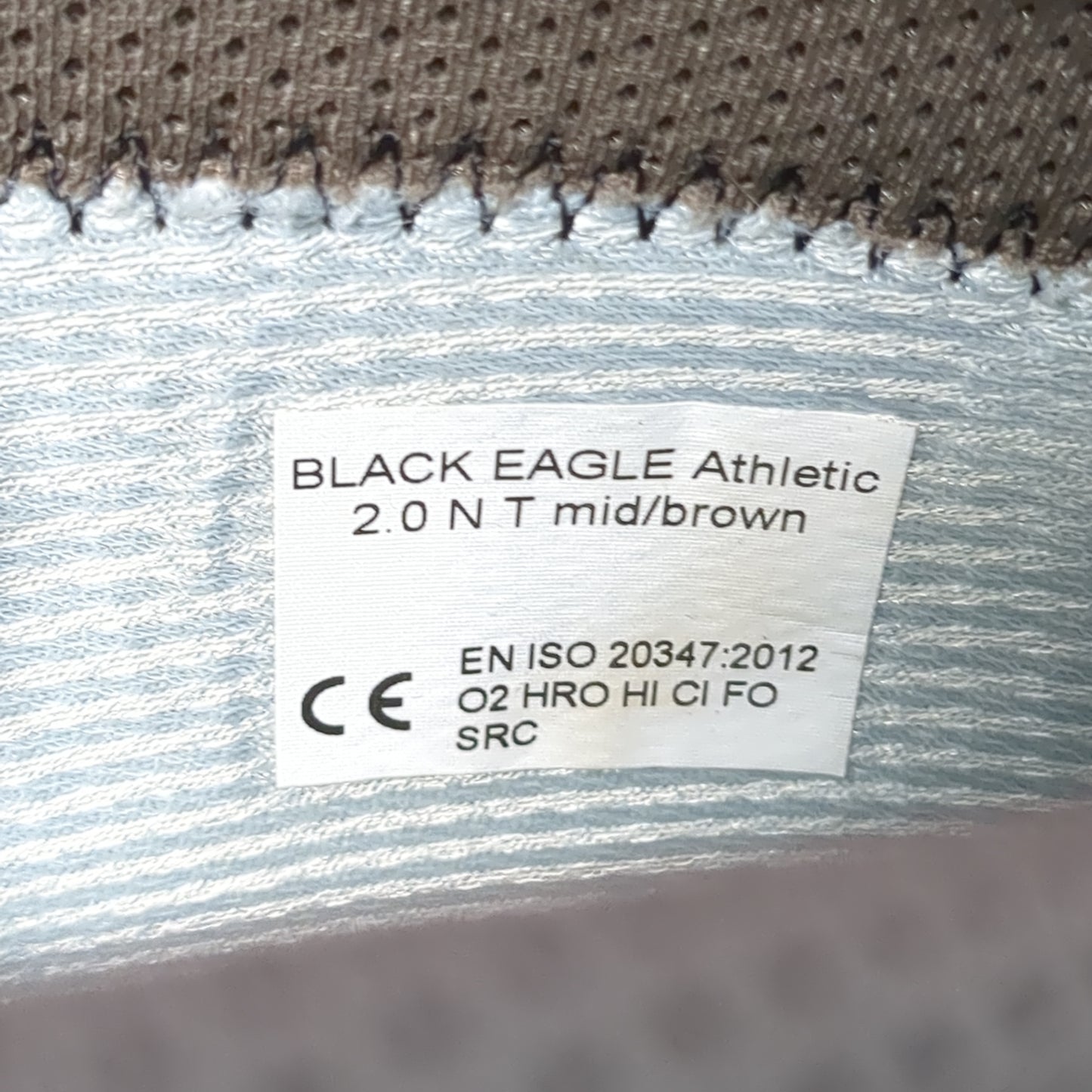 Haix Black Eagle Athletic 2.0 N.T. Size: 12 Brown Hot Weather Boots (12g 12n- db13-APR229)