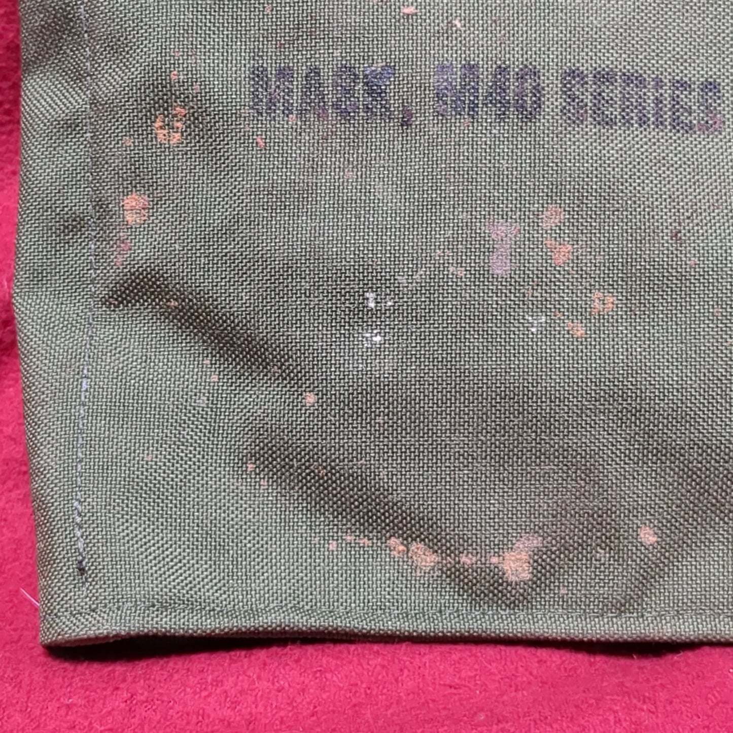 NOS US Army M40 Gas Mask Bag ONLY (cbrn ac01-APR235)