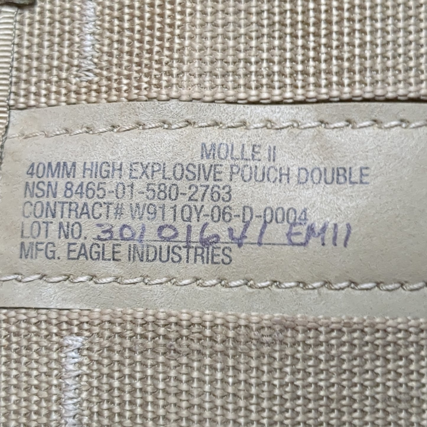 Set of US Army 40mm Double Pouch OCP Molle II Excellent condition (28o- da04-APR337)