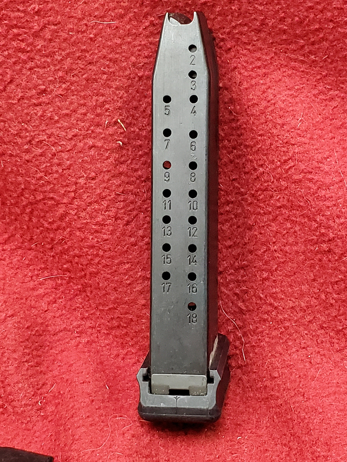 Mec-Gar Beretta Competition Magazine 92FS 92G 92X / M9 9MM Anti-Friction 18/20 Round (gtt)