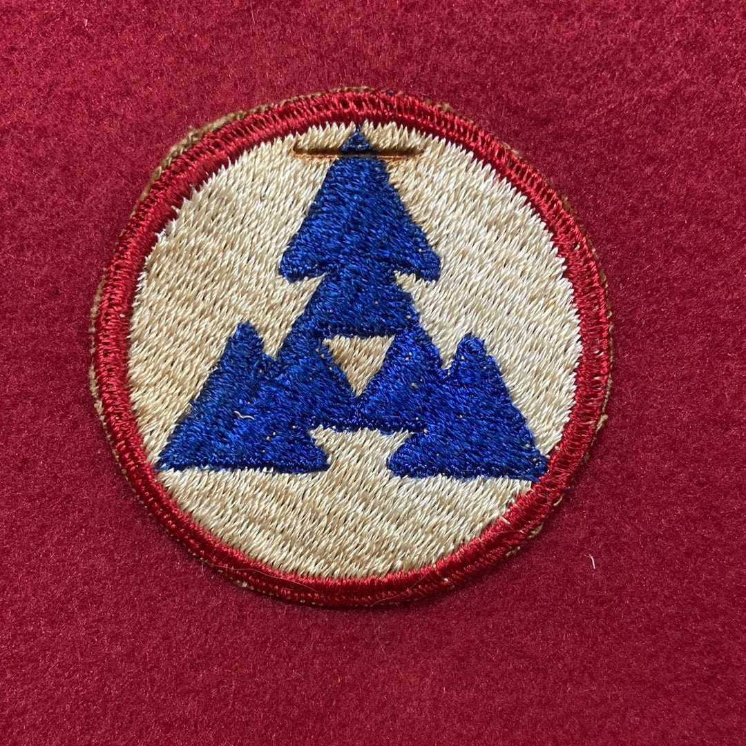 VINTAGE US Army 3rd Expeditionary Sustainment Command Patch Sew-On (12o113)