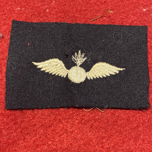 VINTAGE US Navy Coast Guard AVIATION ORDINANCEMAN Sew On Patch (WSB09-68)