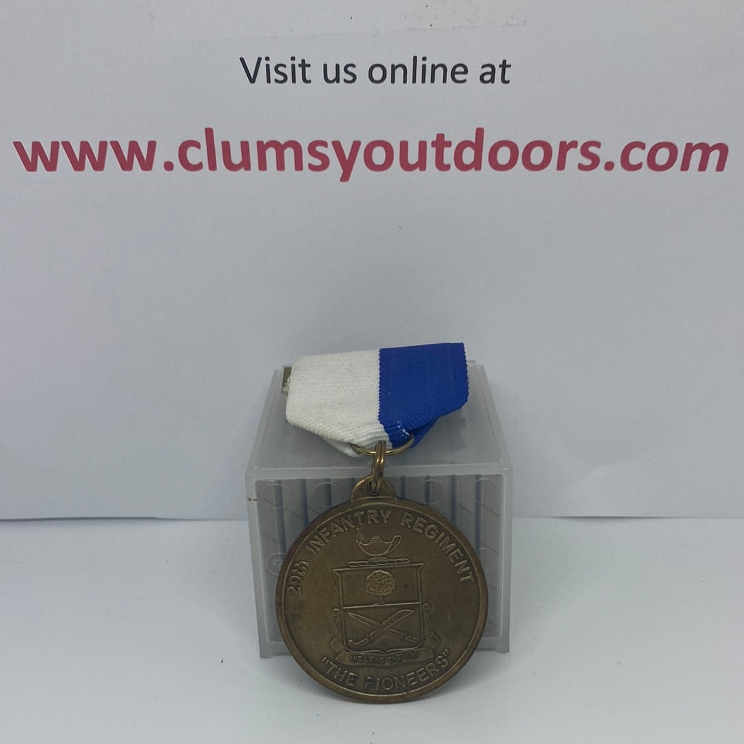 Vintage US Military 29th Infantry Regiment Excellence Medal (2cc41)