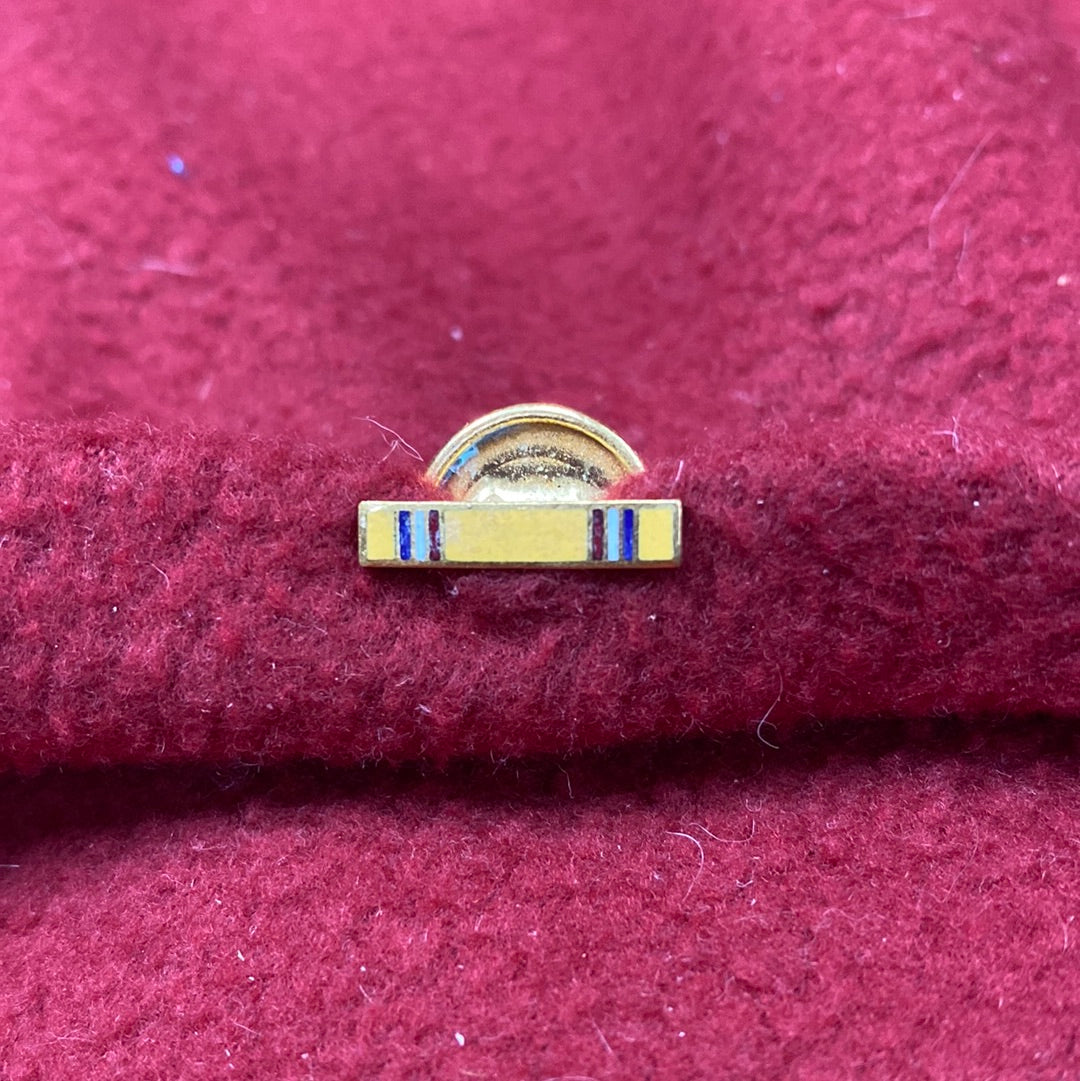 Vintage US Military WWII American Defense Campaign Ribbon Pin Army (WSB08-db59)